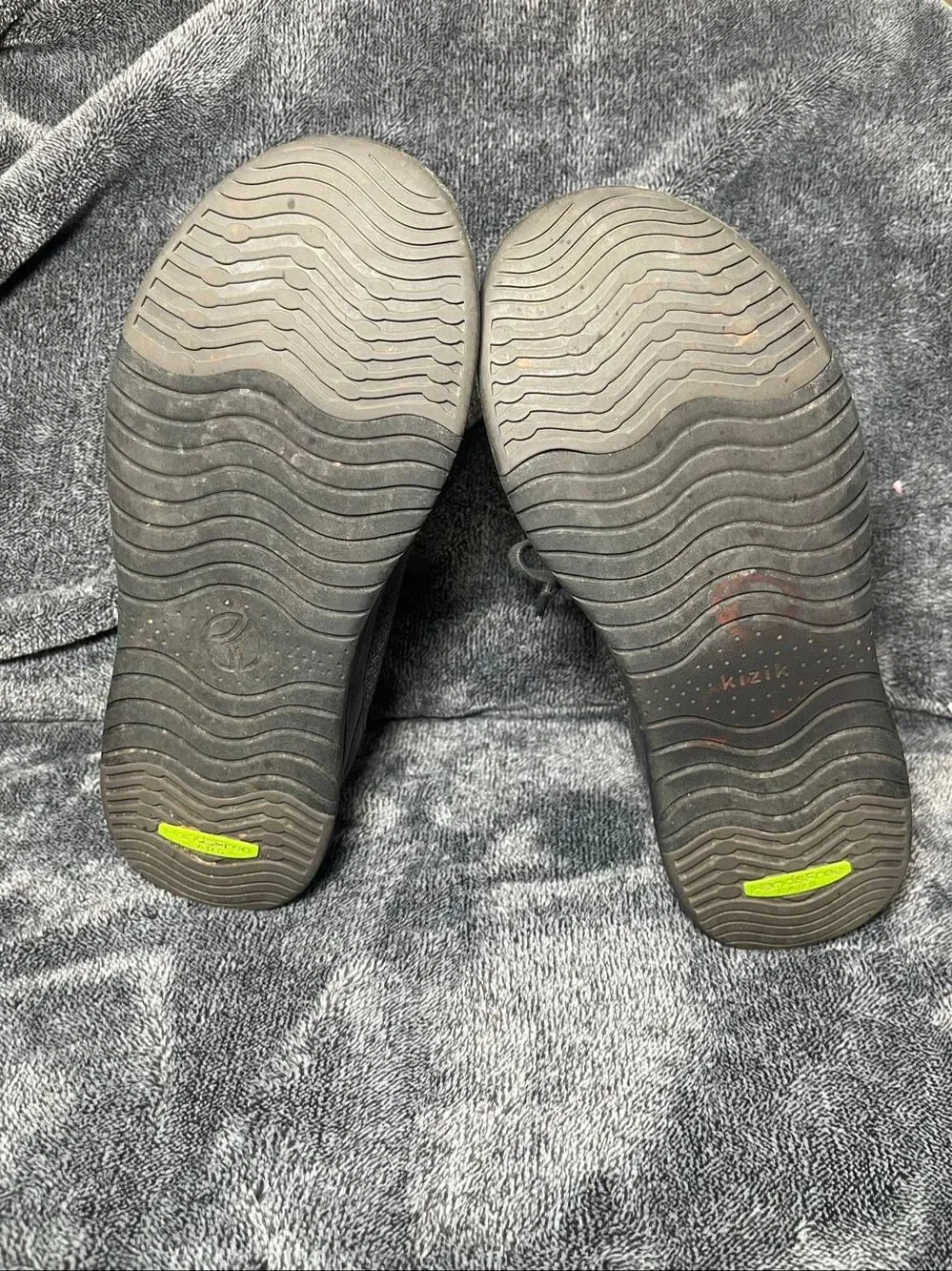 Kizik Athens Hands-Free Slip-On Shoes Grey Knit Men's 7 / Women's 8.5 G1FCDLIMGT